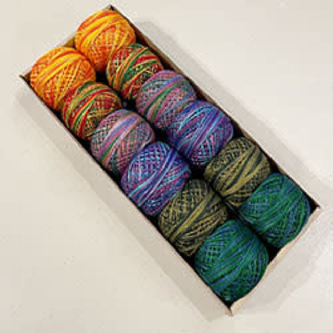 Perle Cotton Size 8 Collection: Two Sparkles