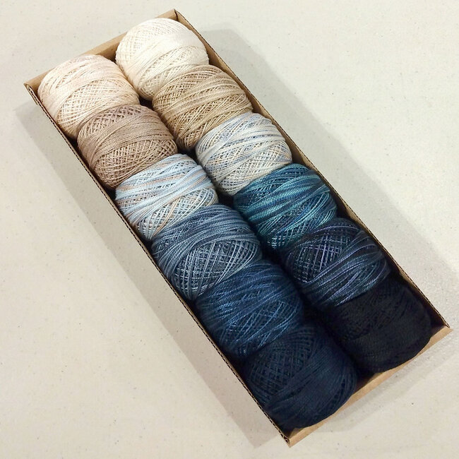 Perle Cotton Size 5 Collection: Snowman Gatherings