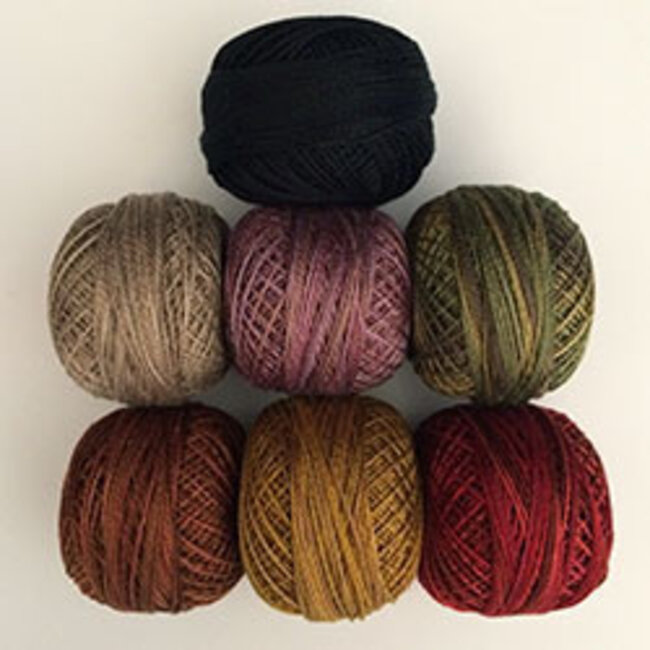 Perle Cotton Size 8 Collection: Tuxedo Tales