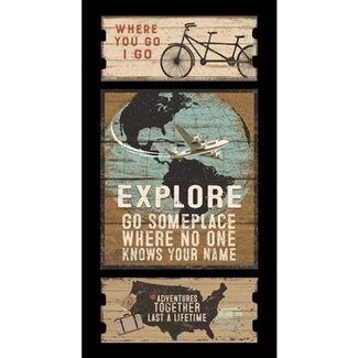 Clothworks Explore Digital 24" digital panel Y4296-3 Black, $12.20/panel