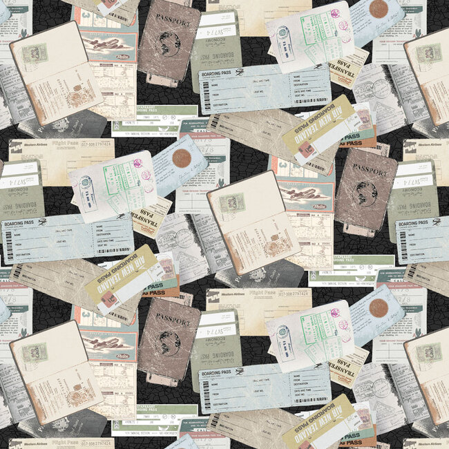 Explore Digital Collage, Y4299-7 Dark Gray, $0.20 per cm or $20/m