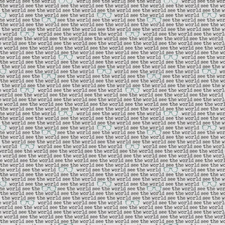 Clothworks Explore See the World, Y4302-5 Light Gray, $0.20 per cm or $20/m