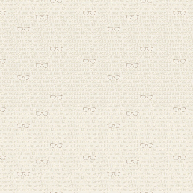 Explore See the World, Y4302-57 Cream, $0.20 per cm or $20/m