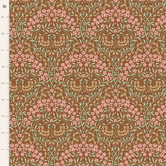 Tilda Sanctuary, Larissa, Caramel $0.22/cm or $22/m