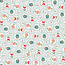 Vintage Flora, Honeycomb Flower, Grey (MAS10332-K) $0.22 per cm or $22/m
