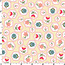 Vintage Flora, Honeycomb Flower, Yellow (MAS10332-S) $0.22 per cm or $22/m