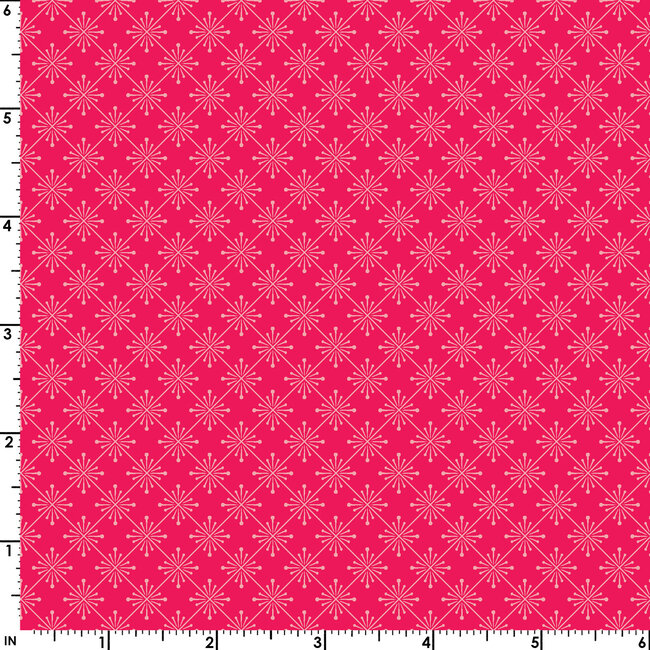 Vintage Flora, Sparkle, Red (MAS10339-R) $0.22 per cm or $22/m