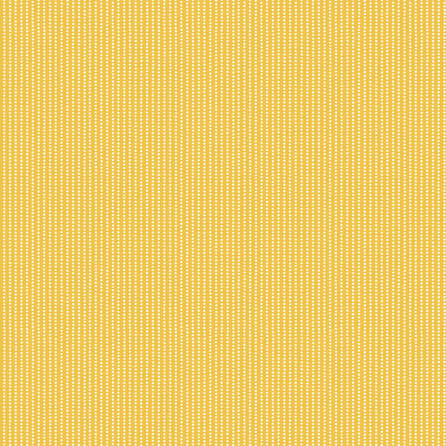 Vintage Flora, Perforated Stripe, Yellow (MAS10336-S) $0.22 per cm or $22/m