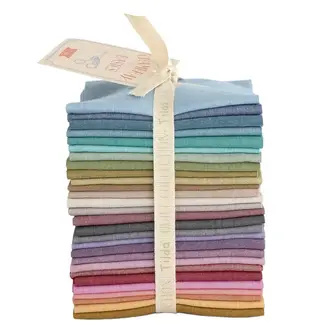 Tilda Chambray Fat Eighth Bundle - 28 Pieces