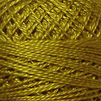 Valdani Perle Cotton Size 8, Solids: 152 - Gold