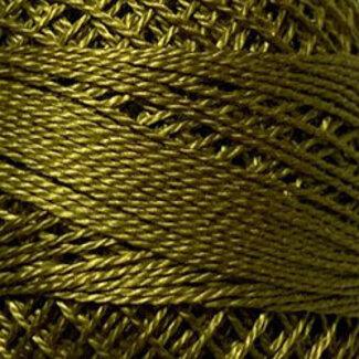 Valdani Perle Cotton Size 8, Solids: 153 - Antique Gold
