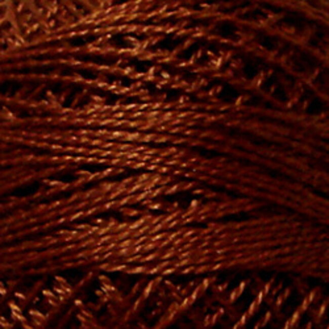 Perle Cotton Size 8, Solids: 1643 - Red Brown Medium