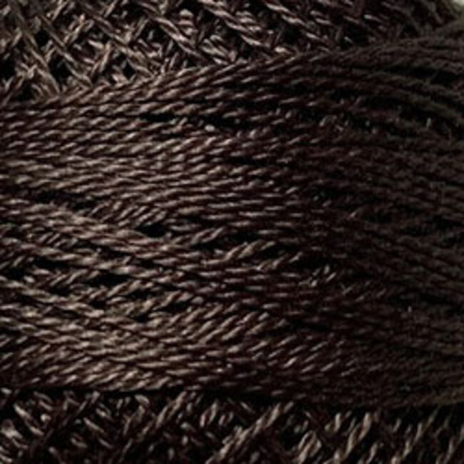 Perle Cotton Size 8, Solids: 172 - Rich Medium Brown