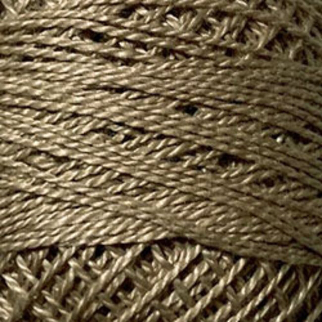 Perle Cotton Size 8, Solids: 174 - Tea Dyed Stone