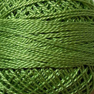 Valdani Perle Cotton Size 8, Solids: 19 - Deep Lime