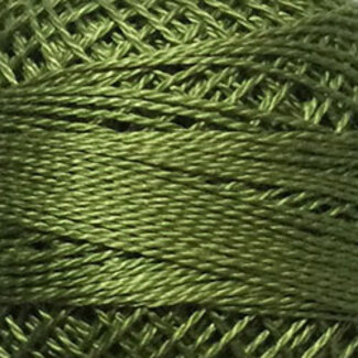 Valdani Perle Cotton Size 8, Solids: 188 - Soft Olive Green