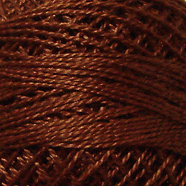 Perle Cotton Size 8, Solids: 1642 - Red Brown Medium Light
