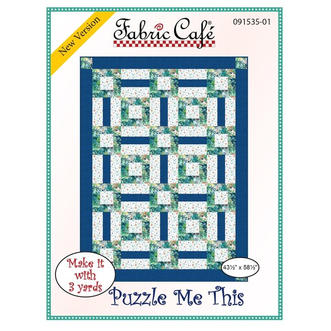 Puzzle Me This 3-Yard Quilt Pattern