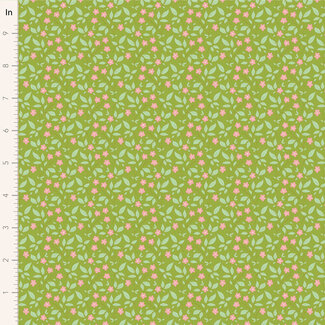 Tilda Tilda Tipsy Green $0.22/cm or $22/m