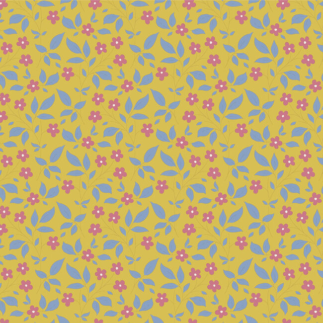 Tilda Tipsy Yellow $0.22/cm or $22/m