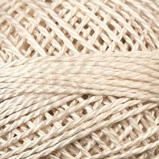 Valdani Perle Cotton Size 8, Solids: 5 - Light Ecru