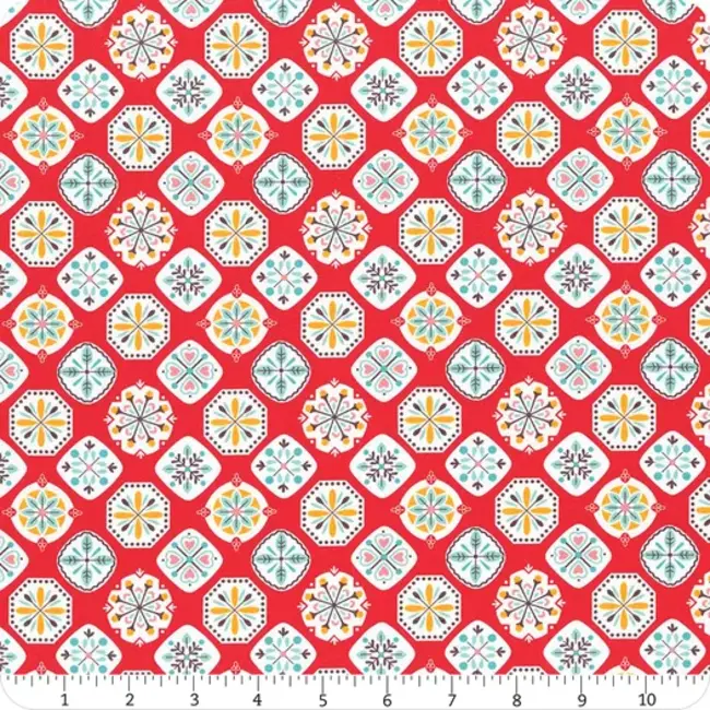 My Happy Place, Canvas, My Happy Place Applique, Cayenne, $0.30/cm or $30/m