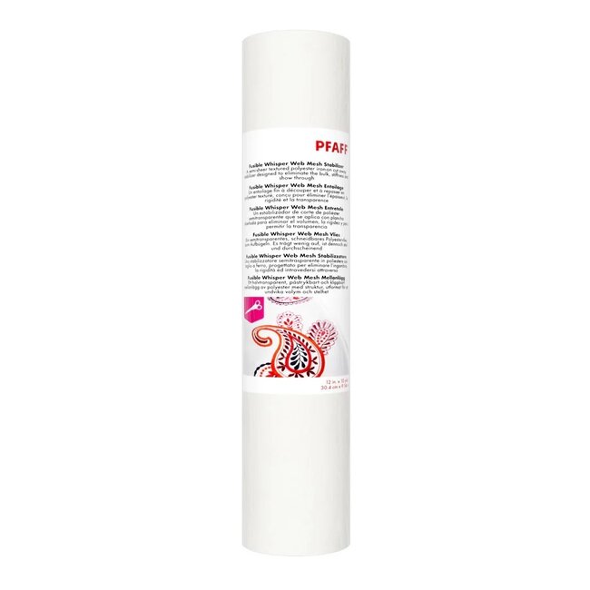 Fusible Whisper Web Mesh Stabilizer 12 in x 10 y