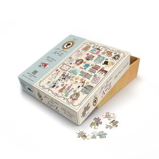Riley Blake Designs Jane Austen A to Z Puzzle, 250 pieces