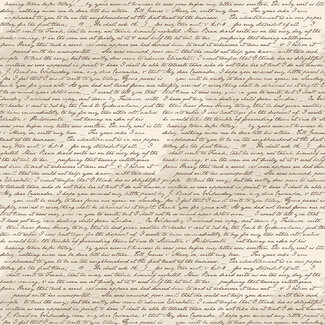 Riley Blake Designs Jane Austen, C10018, Correspondence, $0.24/cm or $24/m