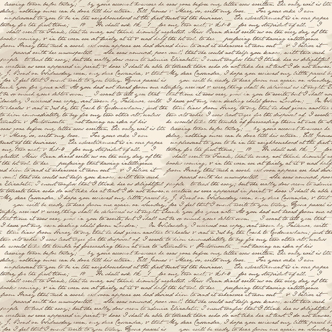 Jane Austen, C10018, Correspondence, $0.24/cm or $24/m