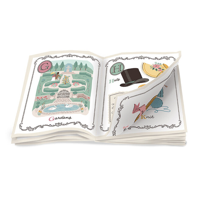 Jane Austen Soft Book Panel, PD16547, $22/panel