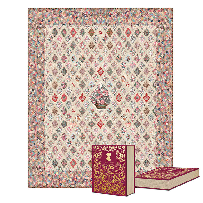 PRE-ORDER Jane Austen Coverlet Quilt Kit