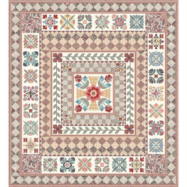 PRE-ORDER Jane Austen 250th Anniversary Block Of the Month Kit
