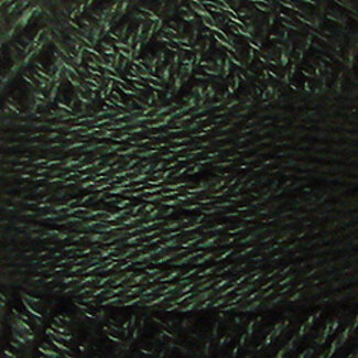 Valdani Perle Cotton Size 12 Solid: 41 - Deep Forest Green