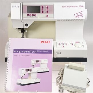 PFAFF Previously Owned Pfaff Quilt Expression 2046 sewing machine