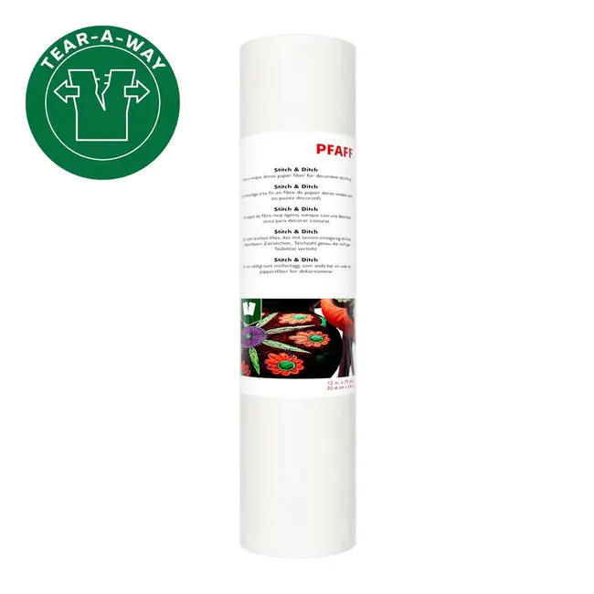 Tear-a-Way Stitch-in-Ditch Stabilizer 12 Inches x 70 Yards