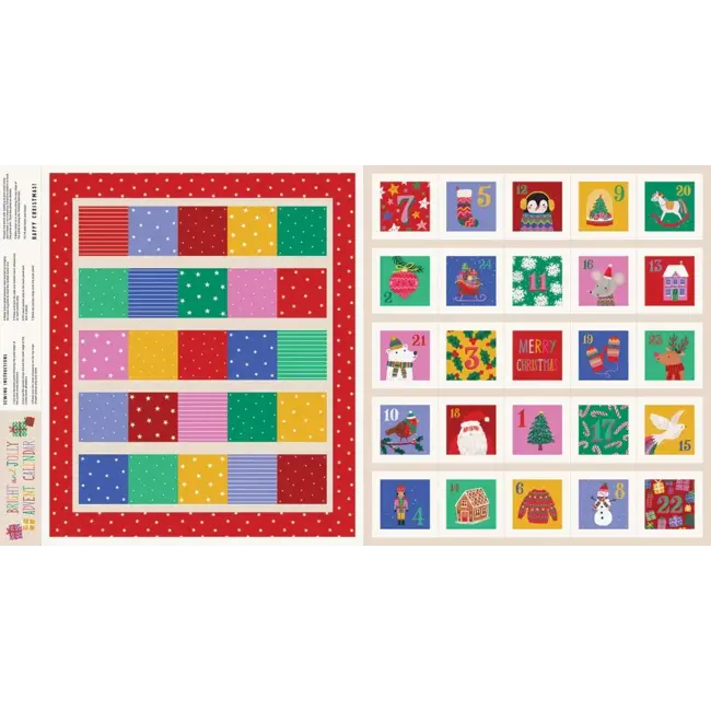 Bright and Jolly - Panel - 2470 - Kit