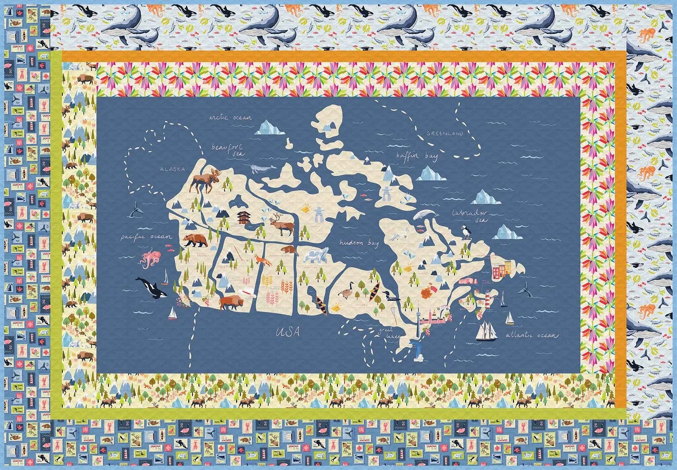 Patterns for From Sea to Sea to Sea