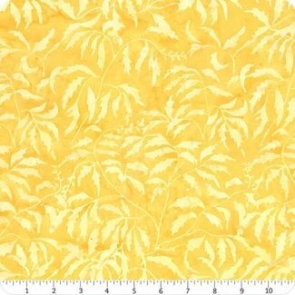 Island Batik Full Bloom Batiks, 721405021, Light and Dark Orange Parsley, $0.20/cm or $20/m