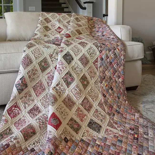 PRE-ORDER Jane Austen Coverlet Quilt Kit