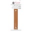 5-1/2" Faux Leather Handle Set, Ocher Brown