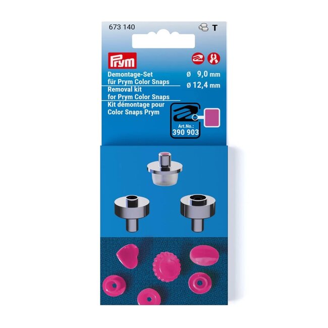 VARIO Tools set Color Snap removing kit 9-12.4 mm