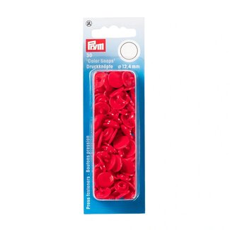 Prym COLOR Snaps 12.4 mm red 30pc