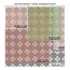 Log Cabin Quilt Block Foundation Paper Piecing Pad, 42 sheets, 4in blocks