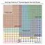 Sparkle Star Quilt Block Foundation Paper Piecing Pad, 42 sheets, 6in blocks