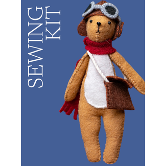 Genius Premium Craft Mr. Rabbit with Accessories Sewing and Felting kit