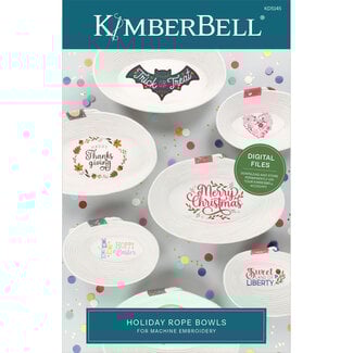 Kimberbell Designs Holiday Rope Bowls