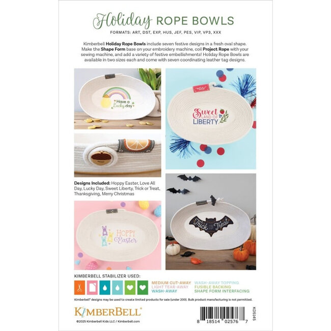 Holiday Rope Bowls
