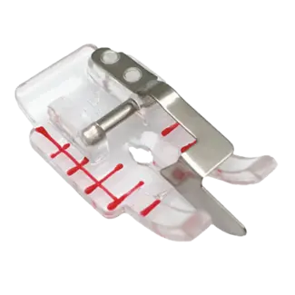 Husqvarna Viking Clear Adjustable Stitch-in-Ditch Foot (group 5-9)