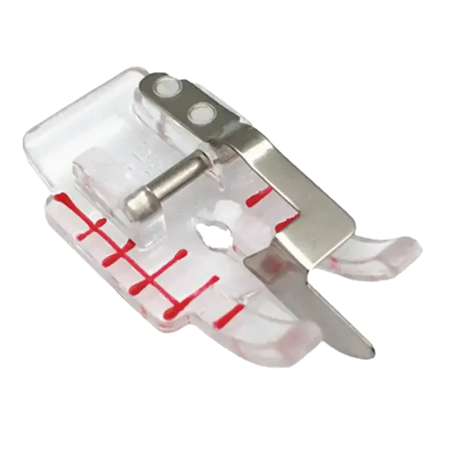 Clear Adjustable Stitch-in-Ditch Foot (group 5-9)